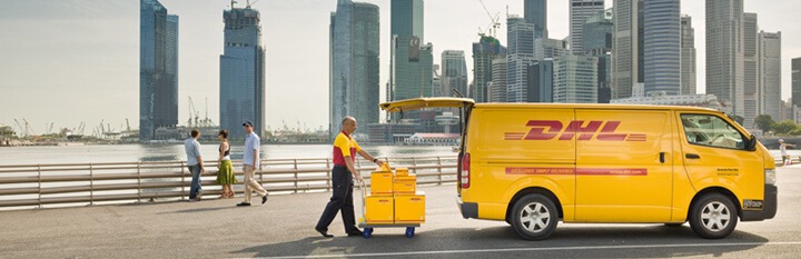 91 79046 76312 | DHL International Courier Service Free Pick - Up